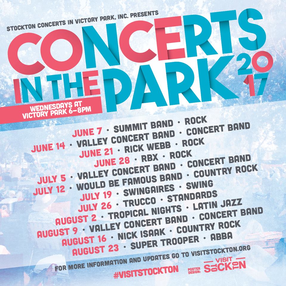 2017 Concerts in the Park Stockton, CA
