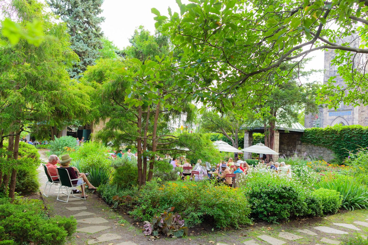 Wednesdays at Whitehern in the garden