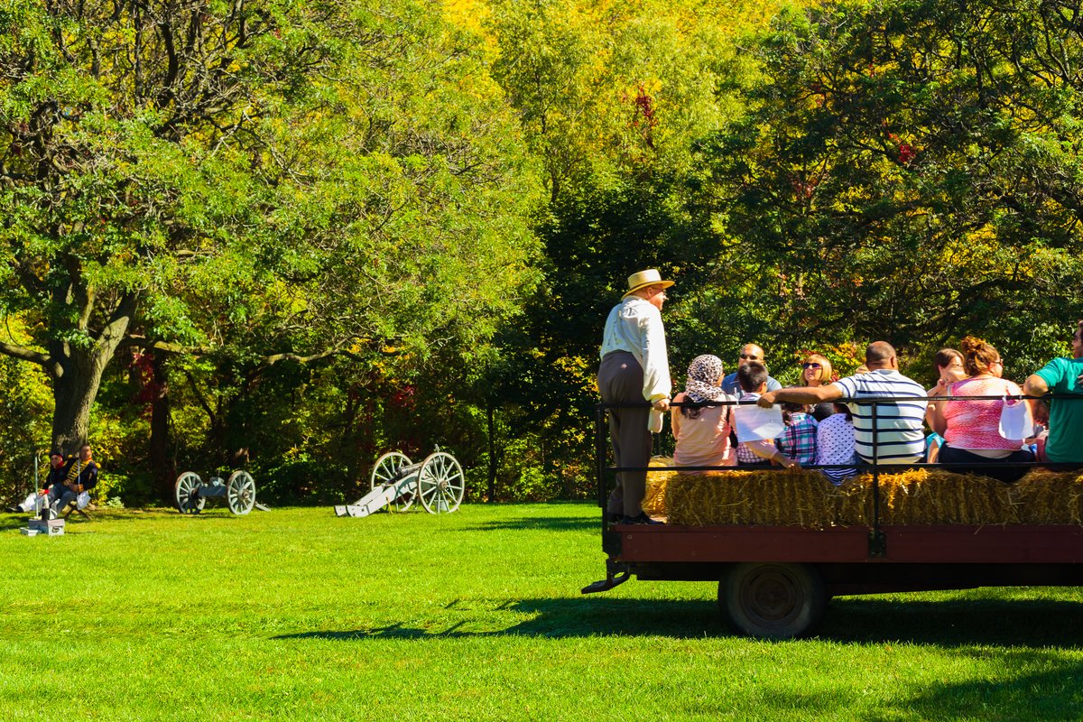 Battlefield tractor ride