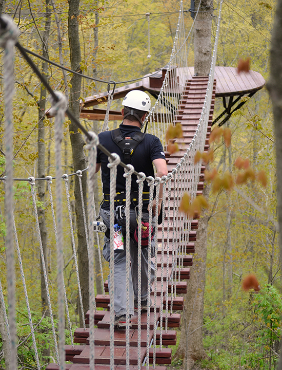 Zip Lining Adventures Ohio Zipline Canopy Tour
