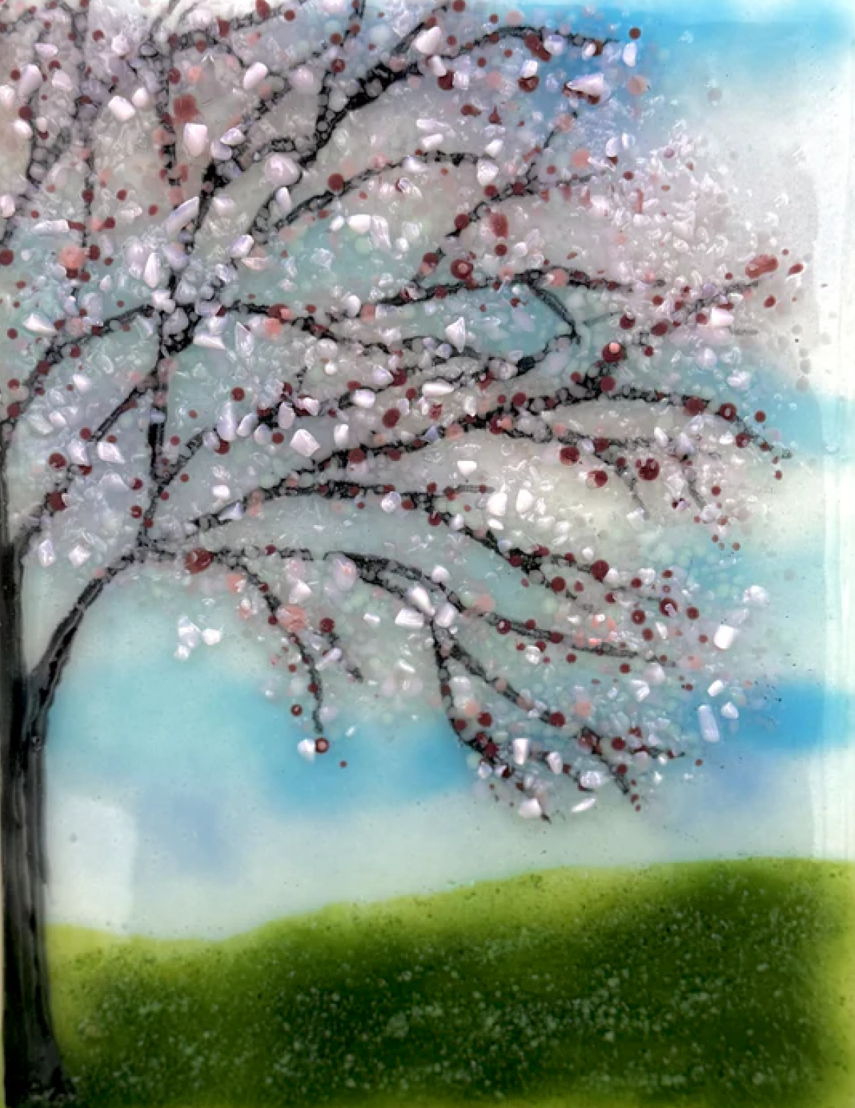 Spring Blossom Tree Panel Spring Blossom Tree Panel