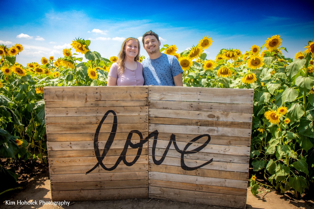 Date Night in the Sunflowers Date Night in the Sunflowers