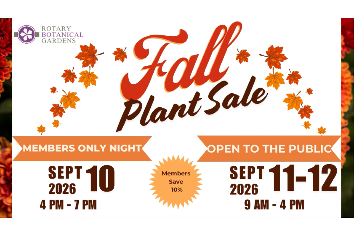 Fall Plant Sale Fall Plant Sale
