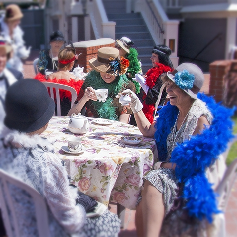 Spring Tea at Heritage Square