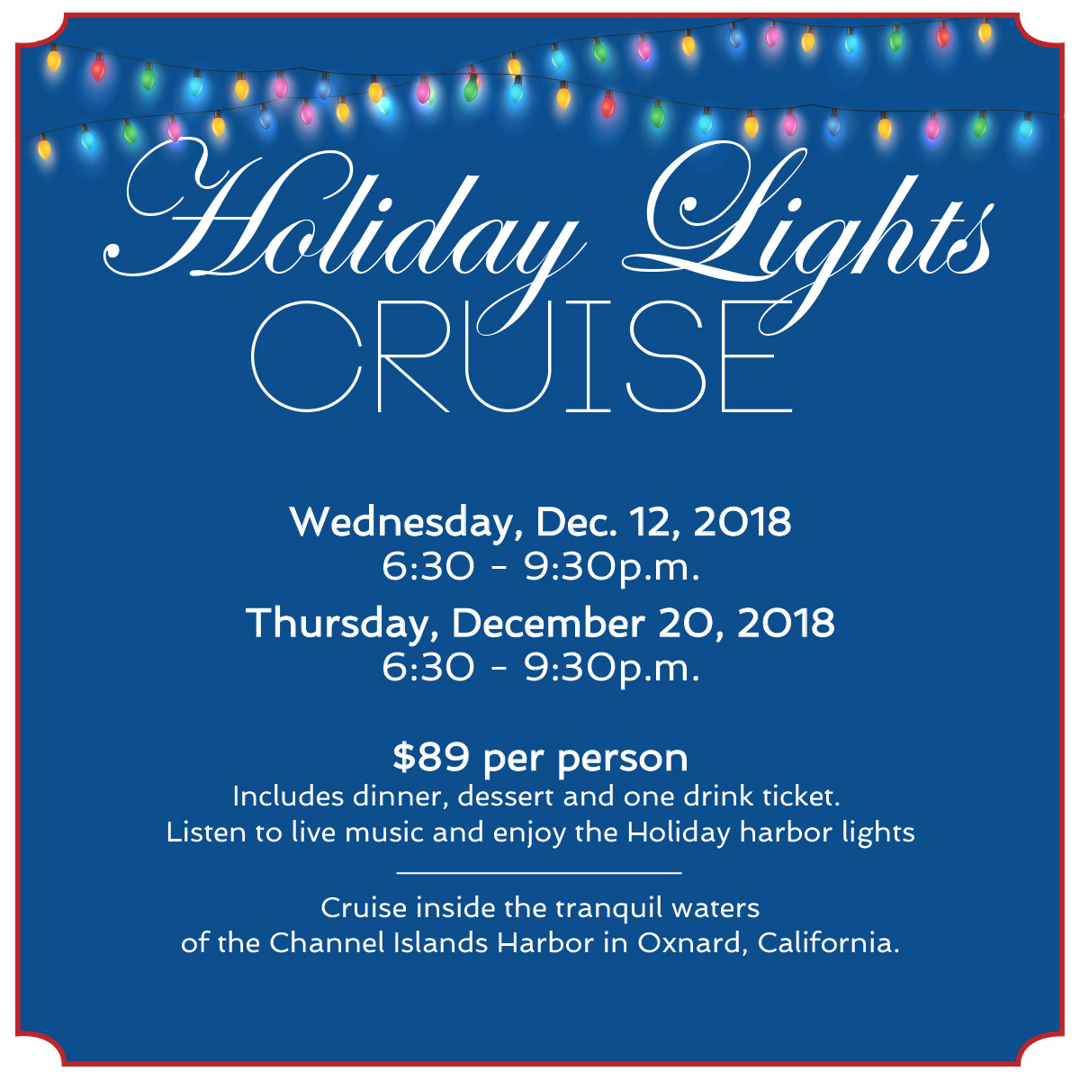Holiday Lights Cruise