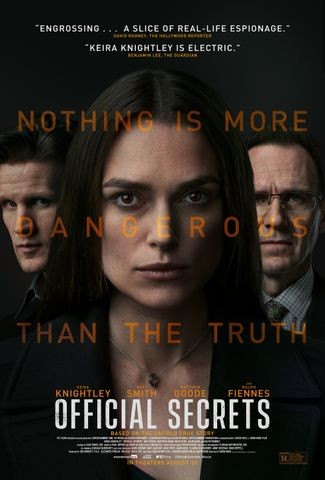 Monday Night Foreign Films – Official Secrets