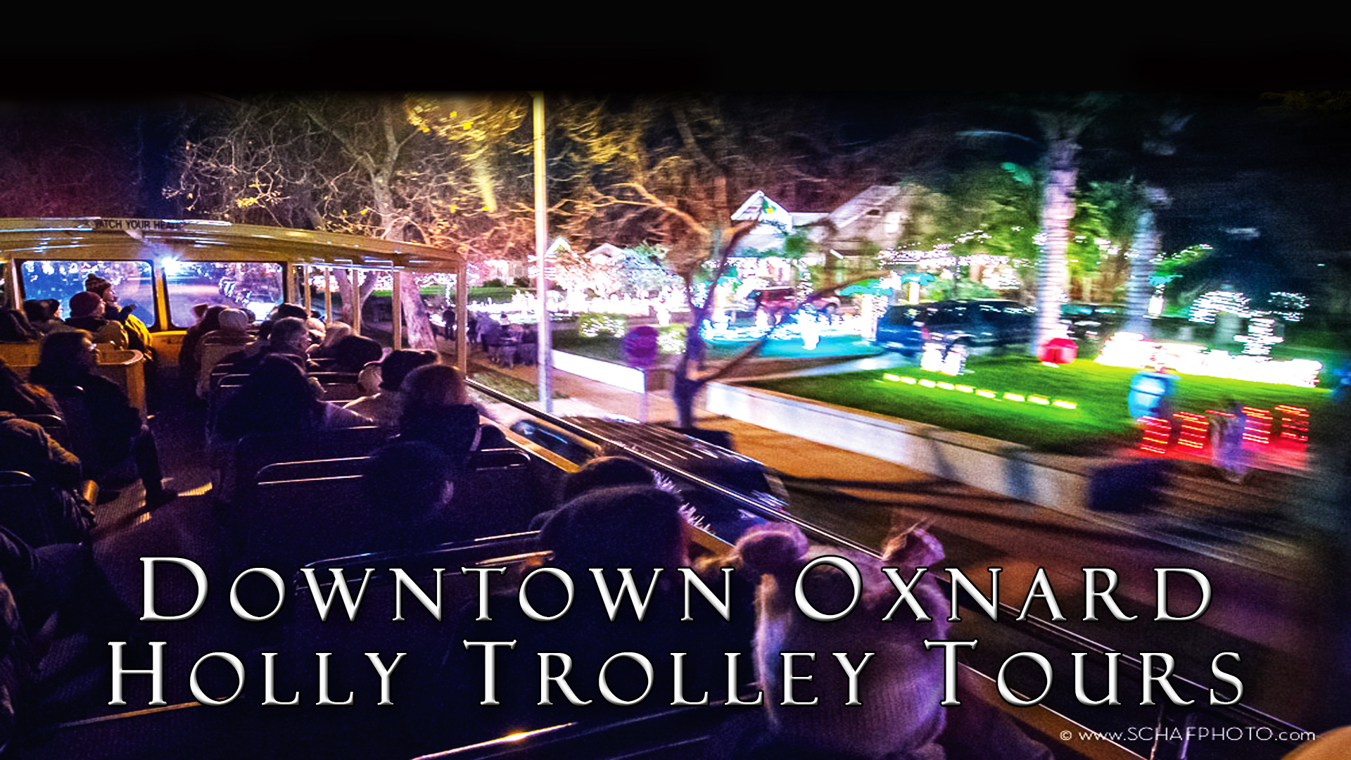 Holly Trolley Holiday Light Tour